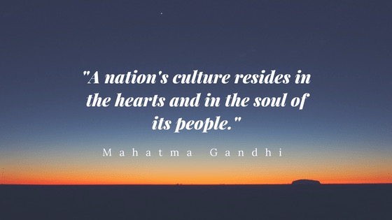 a quote from mahatma gandhi