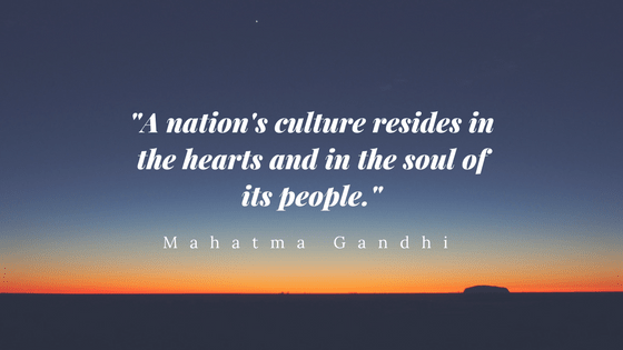 a quote from mahatma gandhi